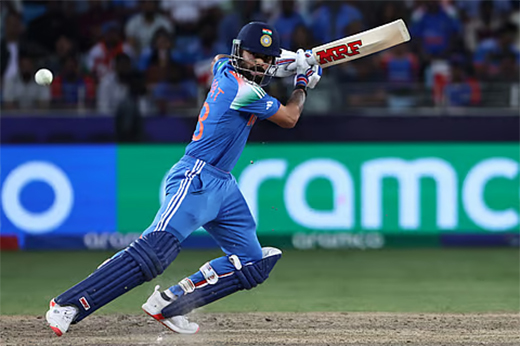 Virat Kohli smashed 84 runs in the CT semifinal